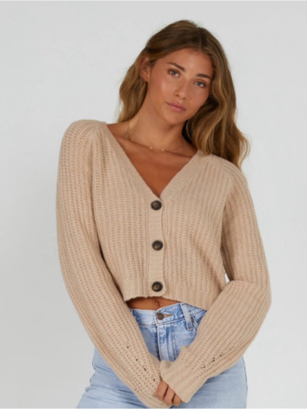 Salty Crew lighthouse cardigan size small